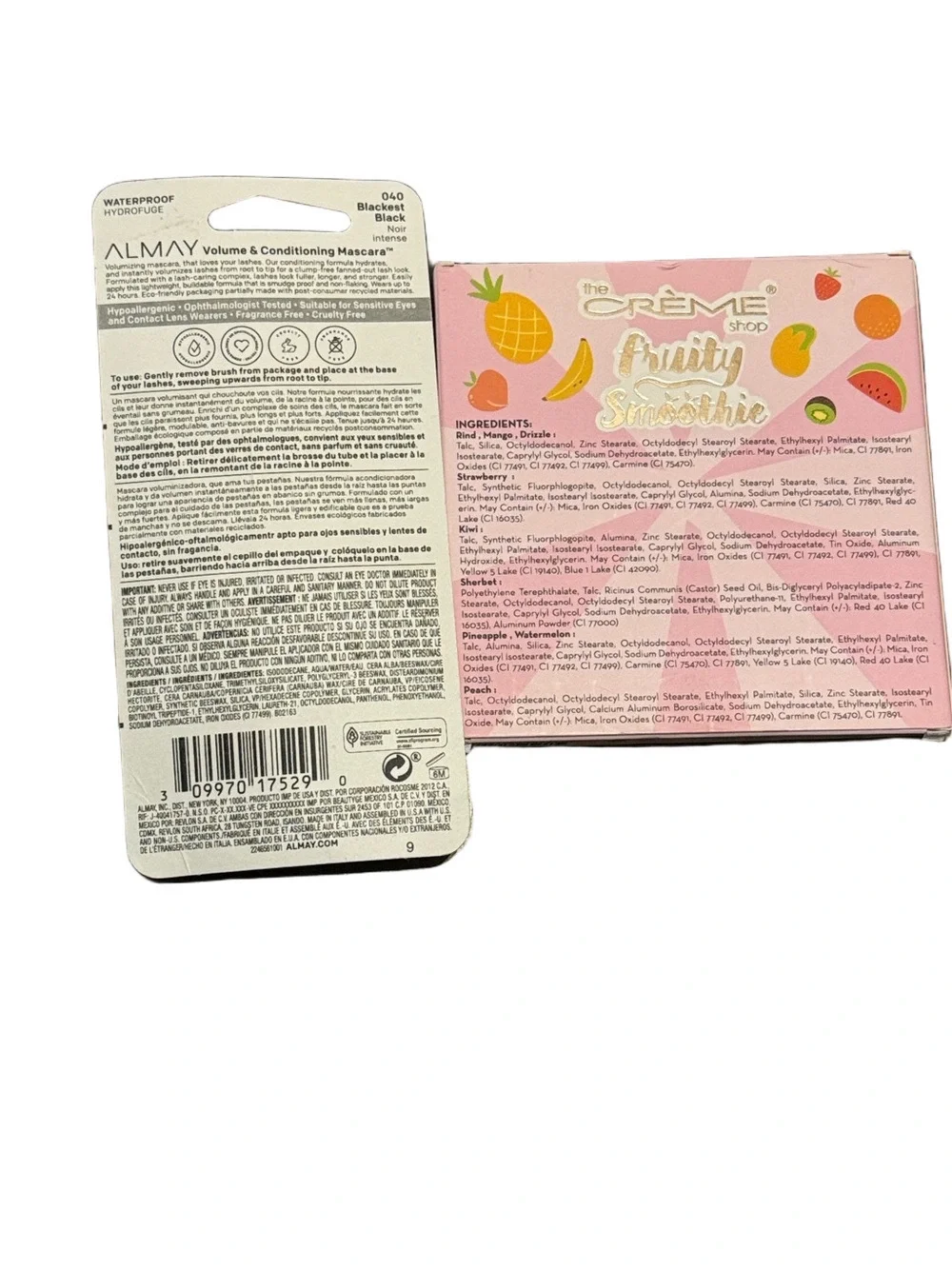 **Bundle** The Crème Shop Eyeshadow and Almay Waterproof Mascara New